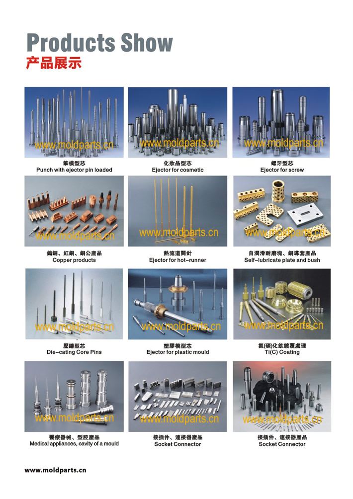 東莞大翔模具配件有限公司產品介紹,主打產品圖